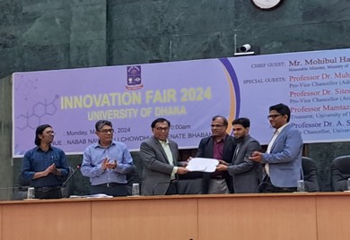 Md. Amzad Hossain Secures 2nd Runner-Up for Large-Scale Production of Novel Antibiotic Homicorcin