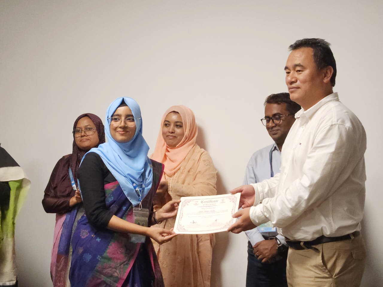 Amina Khatun Sweety Wins 1st Prize in Oral Presentation at ICLESSD-2025